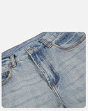 Light Blue Vintage Wide-Leg Jeans