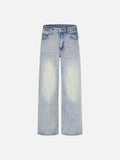 Light Blue Vintage Wide-Leg Jeans