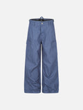 DAXUEN light blue wide-leg cargo pants