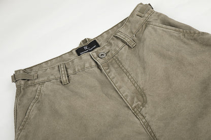 DAXUEN light blue wide-leg cargo pants