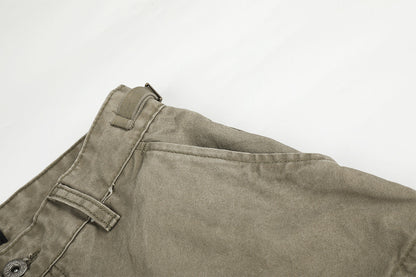 DAXUEN light blue wide-leg cargo pants