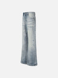 DAXUEN Light blue wide-leg denim jeans