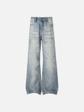 DAXUEN Light blue wide-leg denim jeans
