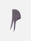 DAXUEN light greige oversized jacket with purple zippers
