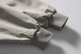 DAXUEN light grey hooded bomber jacket