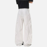DAXUEN Light grey loose-fit wide-leg pants