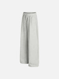 DAXUEN light grey marl wide-leg fleece sweatpants