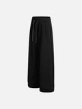 DAXUEN light grey marl wide-leg fleece sweatpants