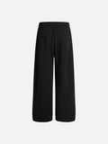 DAXUEN light grey marl wide-leg fleece sweatpants