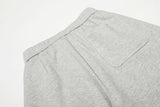 DAXUEN light grey marl wide-leg fleece sweatpants