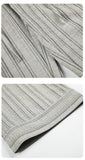 DAXUEN light grey wide-leg casual pants with button details