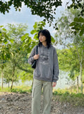 Light Olive Wide-Leg Cargo Pants