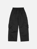 DAXUEN light purple wide-leg cargo pants