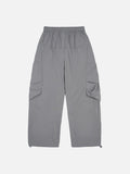 DAXUEN light purple wide-leg cargo pants