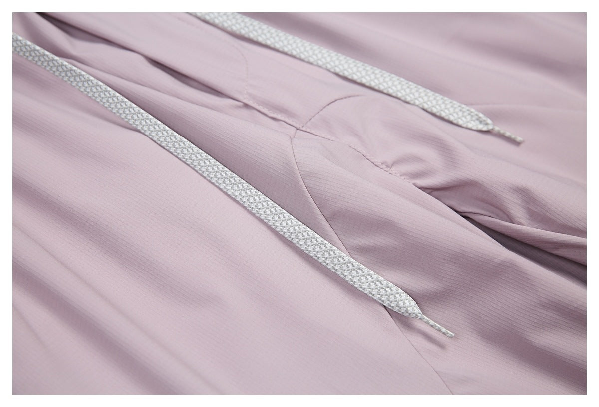 DAXUEN light purple wide-leg cargo pants