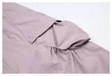 DAXUEN light purple wide-leg cargo pants
