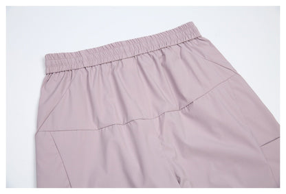 DAXUEN light purple wide-leg cargo pants
