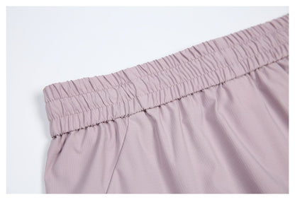 DAXUEN light purple wide-leg cargo pants