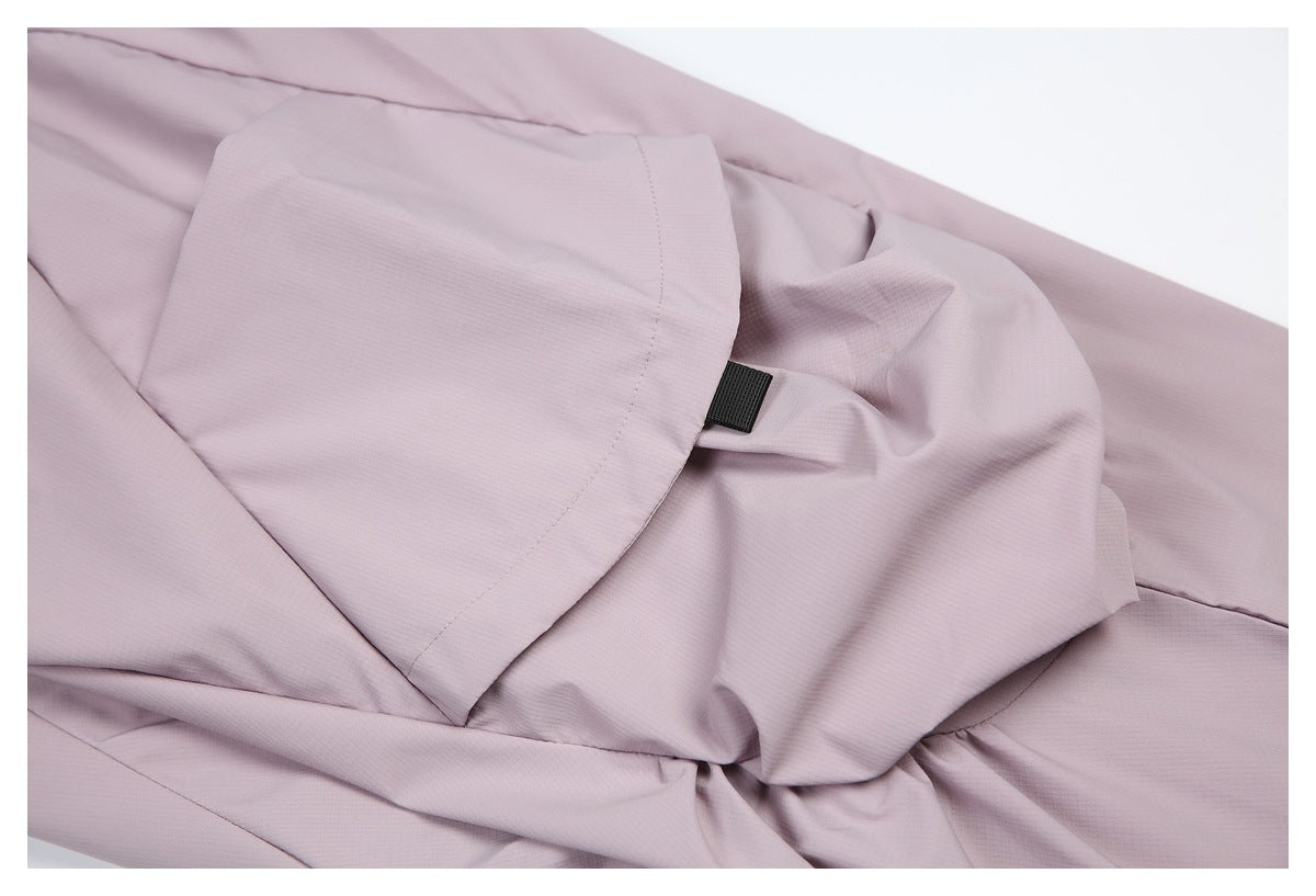 DAXUEN light purple wide-leg cargo pants