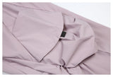 DAXUEN light purple wide-leg cargo pants