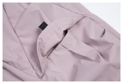 DAXUEN light purple wide-leg cargo pants