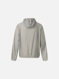 DAXUEN Lightweight hooded jacket in grey and black