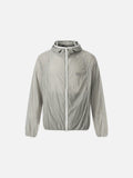 DAXUEN Lightweight hooded jacket in grey and black