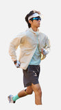 DAXUEN Lightweight hooded full-zip windbreaker jacket