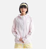 DAXUEN Lightweight hooded full-zip windbreaker jacket