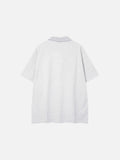DAXUEN Loose-fitting short-sleeved polo shirt with embroidery