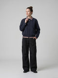 DAXUEN Loose-fit wide-leg cargo pants — model photo