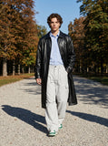 DAXUEN Loose-fit wide-leg cargo pants — model photo
