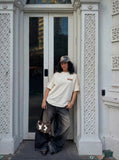 DAXUEN MADE N CHOICE graphic short-sleeve T-shirt — model photo