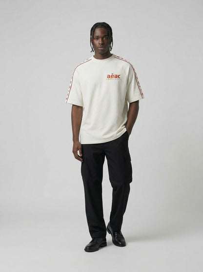 DAXUEN MADE N CHOICE graphic short-sleeve T-shirt — model photo