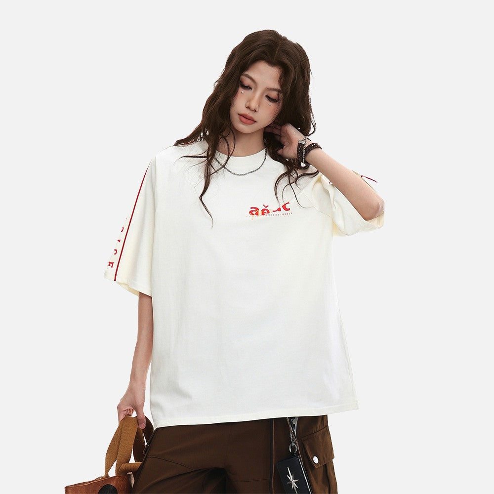 DAXUEN MADE N CHOICE graphic short-sleeve T-shirt