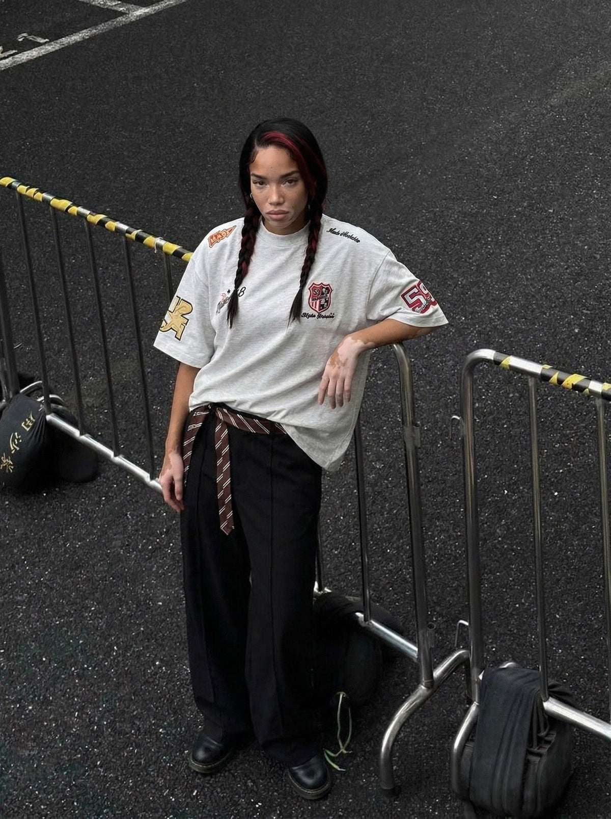 Made Rookie Embroidered Oversized T-Shirt