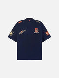 DAXUEN Oversized embroidered t-shirt with graphics