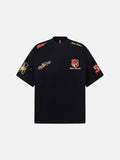 DAXUEN Oversized embroidered t-shirt with graphics
