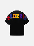 DAXUEN MADEKID embroidered short-sleeved shirt