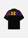 DAXUEN MADEKID embroidered short-sleeved shirt