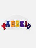 DAXUEN MADEKID embroidered short-sleeved shirt