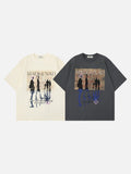 DAXUEN Graphic crew neck t-shirt with print design