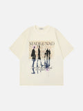 DAXUEN Graphic crew neck t-shirt with print design