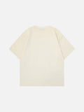 DAXUEN Oversized short-sleeved graphic T-shirt
