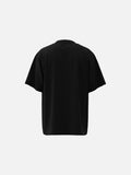 DAXUEN dark grey magazine cover graphic t-shirt