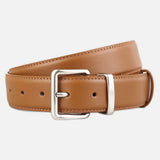 DAXUEN suede leather classic belt with rectangular buckle