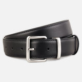 DAXUEN suede leather classic belt with rectangular buckle