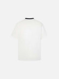 DAXUEN Graphic T-shirt with multi-panel design and relaxed fit