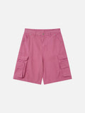 DAXUEN medium pink relaxed fit cargo shorts
