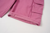 DAXUEN medium pink relaxed fit cargo shorts